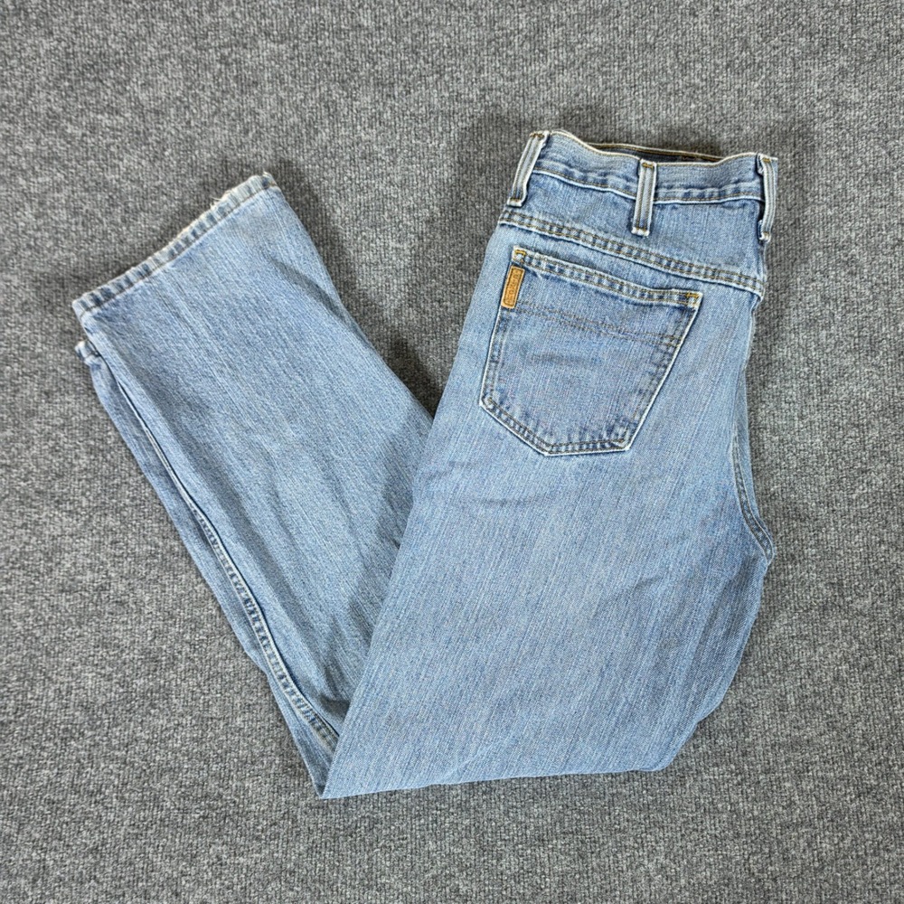 Cinch Green Label Jeans Mens Light Wash Relaxed Fit Jeans Tag 34x30 Act 32x29